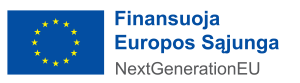 Finansuoja Europos Sąjunga — NextGenerationEU